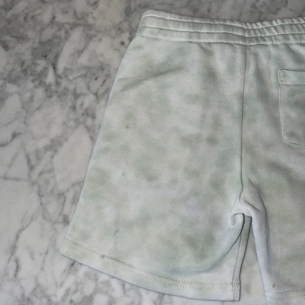 Polo Ralph Lauren Kids' White & Green Tie Dye Shorts 4T